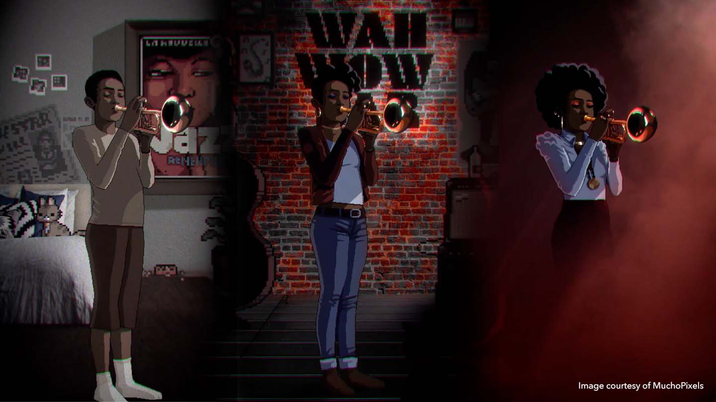 Creating a pixel art world with Nuke Indie Foundry